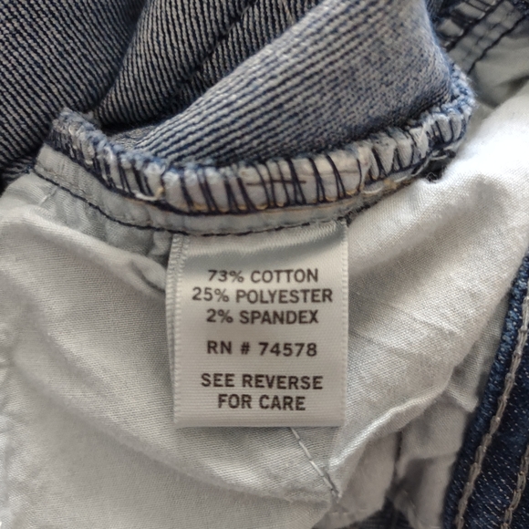 Cache crystals embellished flare wide leg jeans - Picture 10 of 10